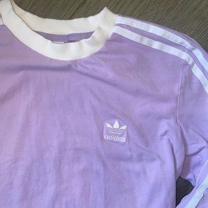 Beautiful Purple Adidas Long Sleeve